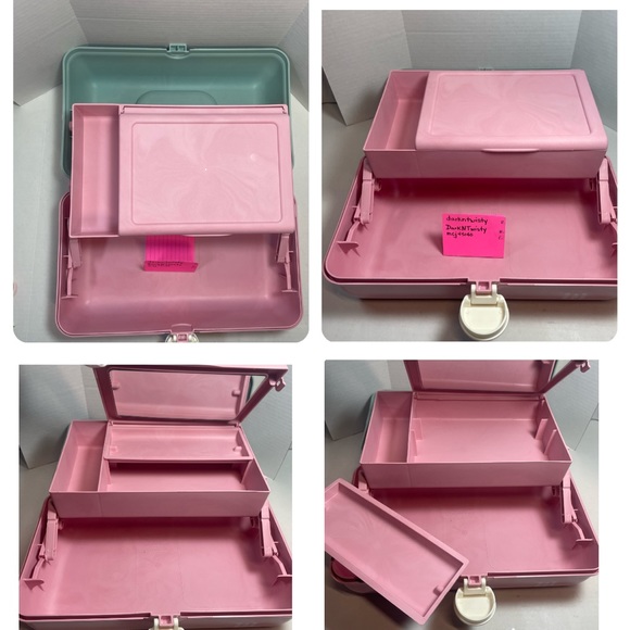 BNWT RETRO CABOODLES ON THE GO LARGE MAKEUP CASE - Picture 11 of 16